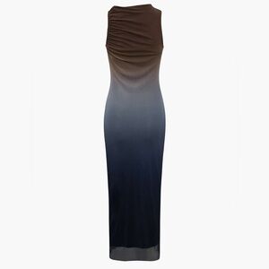 Elegant Ombre Maxi Dress